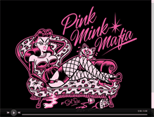 Tablet Screenshot of pinkminkmafia.com